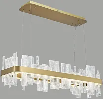 Люстра подвесная LED Lotta WE460.03.303 Wertmark прозрачная на 1 лампу, основание золотое в стиле современный Люстра подвесная LED Lotta WE460.03.303 Wertmark прозрачная на 1 лампу, основание золотое в стиле современный